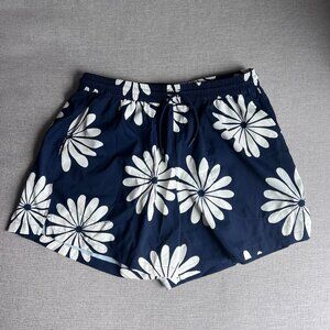 Outdoor Voices SolarCool Shorts - Blue Floral [Medium]